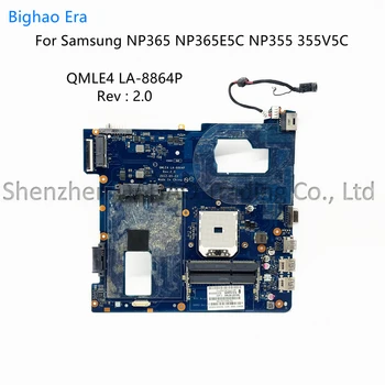 QMLE4 LA-8864P Samsung NP365 NP465E5C NP355 NP355V5C Laptop Anakart DDR3 BA59-03565A %100 % Tamamen Test Edilmiş