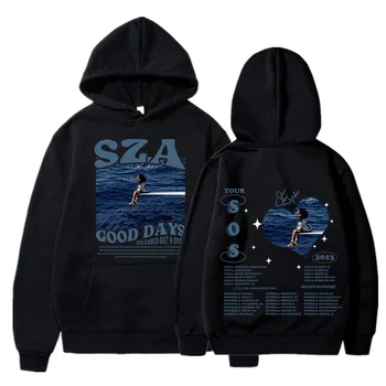 SZA SOS İyi Günler kalıp 2023 Konser Turu Erkek kadın Giyim Moda ölür Hip Hop Boy ded Tişörtü Streetwear
