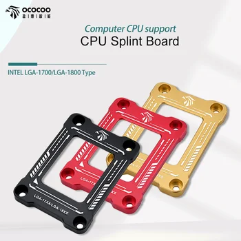 OCOCOO CPU Ateli Desteği Intel Alüminyum Alaşımlı Bilgisayar DIY Oyun PC Modding Aksesuarları Ekran Kartı Durumda LGA1700 LGA1800-BCF