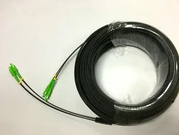 Açık FTTH Fiber Optik saplama kablo Yama Kablosu SC / APC-SC / APC Dubleks SM 100 Metre Fiber Optik saplama kablo Jumper