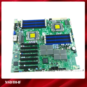 Orijinal sunucu ana kartı İçin Supermicro X8DTH-IF X5520 LGA-1366 7*PCI-E Kaliteli