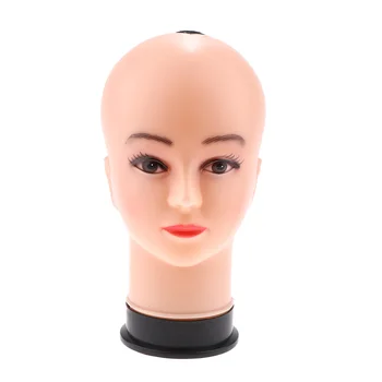Kadın Manken Kafa Şapka Ekran Peruk Gövde PVC eğitim kafa modeli kafa modeli kadın kafa modeli