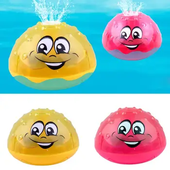 Bebek Banyo Oyuncak Güzel LED Yanıp Sönen Müzik Topu Su Oyuncak Yağmurlama Bebek Banyo Duş Oyuncak Çocuklar için Yüzme Partisi