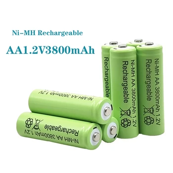 3800mAh AA 1,2 V batterie Ni-Mh akku für Spielzeug fernbedienung Akkus AA 1,2 v 3800mah batterie
