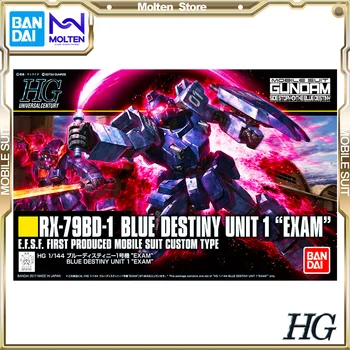 BANDAİ Orijinal HGUC 1/144 RX-79BD - 1 Mavi Kader Ünitesi 1 MUAYENE Mobile Suit Gundam Yan Hikaye Gunpla model seti Montaj / Montaj