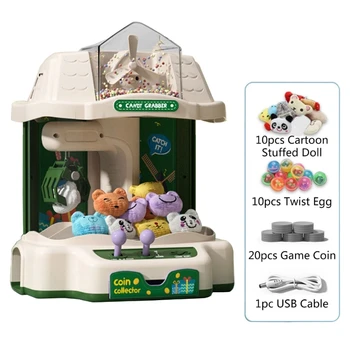 Çocuk Dıy Pençe Makinesi Kız Kapmak Mini Dolması Klip Yakalamak Vinçler Oyunu çocuk oyuncağı Doğum Günü Yeni Yıl Hediyeleri için