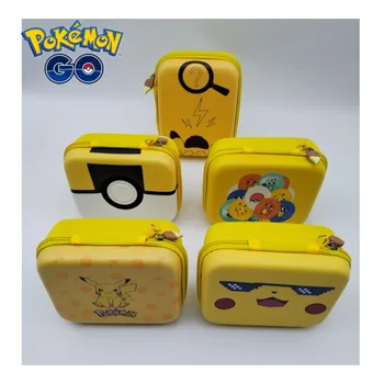 Yeni Pokemon Büyük Kapasiteli saklama çantası Pokemon Metal karton kutu Kart saklama kutusu çocuk Oyuncakları noel hediyesi
