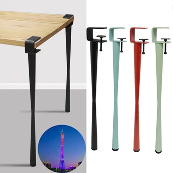 71cm DIY Evrensel demir masa ayağı braketi masası tripod masa ayağı destek çerçevesi metal sehpa ayağı yüksek masa çerçevesi