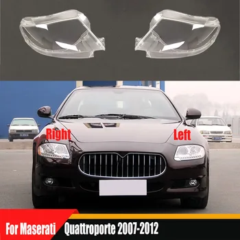 Maserati Quattroporte 2007-2012 için Far Lambası Kabuk Far Kapağı Şeffaf Abajur Pleksiglas Yerine Orijinal Lens