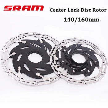 SRAM CLX-R Merkezi kilit Disk Rotor 160mm 140mm MTB Yol bisikleti Merkez Kilit Rotorları ısı dağılımı fren rotoru Shimano SRAM için