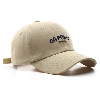 Sıcak Satış pamuklu beyzbol şapkası Kadınlar ve Erkekler için Moda İşlemeli Şapka Yaz güneşlikli kep Rahat Kap Unisex Hip-pop Gorras Hombre