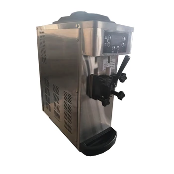 Popüler İtalyan dondurma makinesi mini tezgah yumuşak dondurma yapma makinesi ve fabrika fiyat