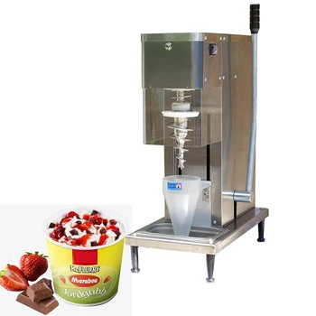 PBOBP Ticari Dondurma Mikser Dondurma Shaker Blizzard Makinesi gıda karıştırıcı Milkshake Makinesi