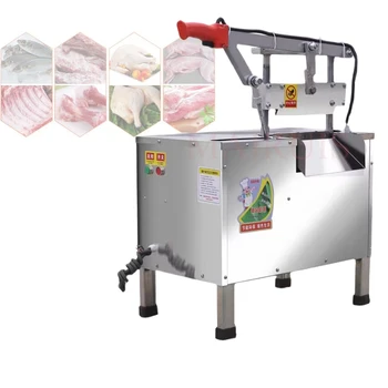 Dondurulmuş Gıdalar Doğrama Makinesi Ağır Et Kesme Kemik Testere Makinası Kemik Testere Balık Değirmeni Bıçak Makinesi Kasap