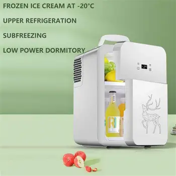 26L Çok Fonksiyonlu Buzdolabı Küçük Frigo Portatile Ev Yurdu Soğutmalı Dondurulmuş Taze Mini Geladeira