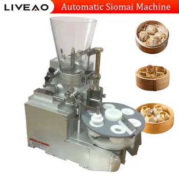 Yüksek Kapasiteli Shaomai Yapma Makinesi Siomai Shumai Şekillendirme Makinesi