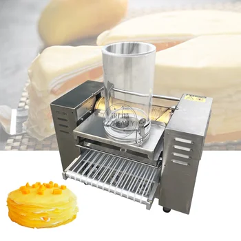 Ticari Kek Katmanlı Makinesi Paslanmaz Çelik Meksika Mille Krep Tortilla Gözleme Melaleuca Makinesi Fırın Ekipmanları