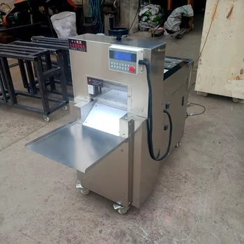 Elektrikli Et Kesici Otomatik Çift Kesim Koyun Eti Rulo Makinesi Kesme Sığır Kuzu Rulo Makinesi mutfak gereçleri