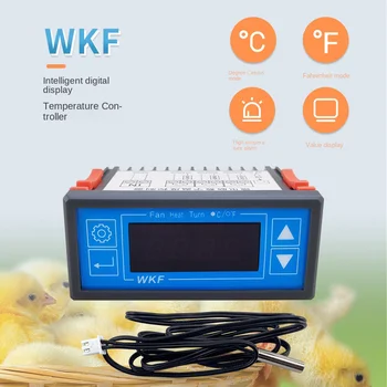WKF-01 Akıllı dijital ekran Kuluçka sıcaklık kontrol cihazı Sera Dikim Ve Kuluçka sıcaklık kontrol cihazı