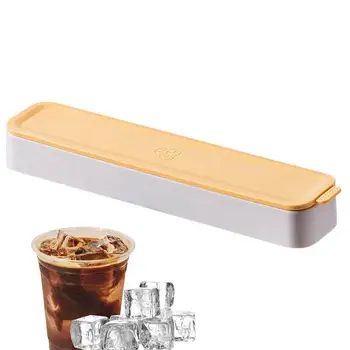 Yaz Buz Küpü Tepsi 6-grid Silikon Buz Küpü Makinesi Tepsisi Kolay serbest bırakma buz kalıbı Kalıp Soğutulmuş İçecek Kokteyl Smoothie Viski