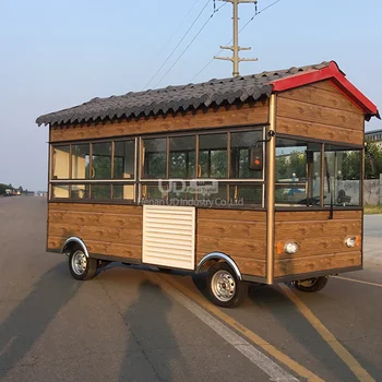 Sokak Satış Hot Dog Kiosk elektrikli gıda kamyonu Patlamış Mısır şeker arabası Tatlılar Tatlı Helal dondurma arabası