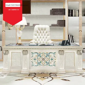 İtalyan neoklasik lüks masa Fransız mahkemesi villa mozaik masa