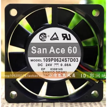 Yeni CPU Fan için Sanyo San Ace 60 109P0624S7D03 24V 0.08 A A90L-0001 - 0552 # A FANUC Soğutucu Fan 60X60X15mm