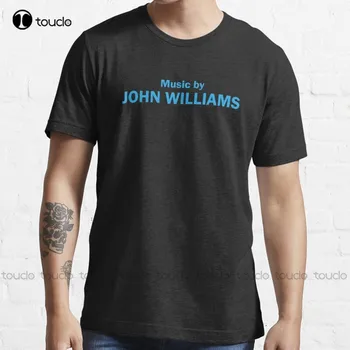 Yeni Müzik John Williams T-Shirt Pamuk Tee Gömlek öğretmen tişörtleri Özel yetişkin Genç unisex dijital baskı Tee gömlek