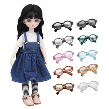 28cm Bebek Gözlük 4.5 cm Genişlik Giydirme Aksesuarları Katlanabilir Gözlük 1/6 Bjd Eklemler Bebek Kız Oyun Evi Oyuncak