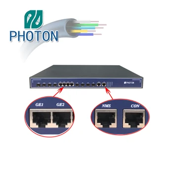 FTTH fiber optik 4 bağlantı noktası 1G mini EPON OKT PTF3004