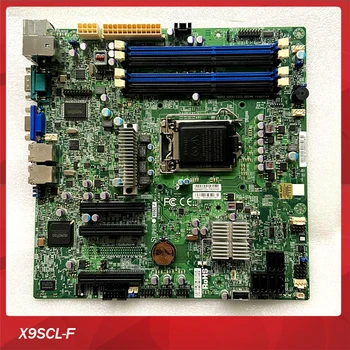 Yepyeni Orijinal sunucu ana kartı İçin Supermicro X9SCL-F 1155 U-ATX C202 Mükemmel Test Kaliteli