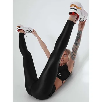 Gymdolphins 2023 Yaz Yeni Siyah İnce Elastik Yüksek Bel Tayt Kadınlar İçin Seksi Slim Fit Yoga Pantolon günlük pantolon