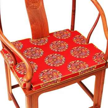Gülağacı koltuk minderi Yeni Çin çay sandalyesi Yemek Sandalyesi katı ahşap yuvarlak Sırtlı Koltuk Kraliyet Sandalye Koltuk Saray Sandalye