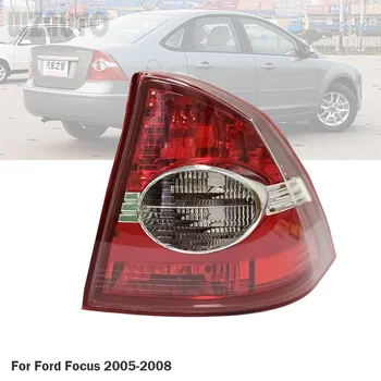 Otomatik Arka Tampon Kuyruk İşık Arka lamba muhafazası Geri Fren Lambası Kapağı Ford Focus 2005 İçin 2006 2007 2008
