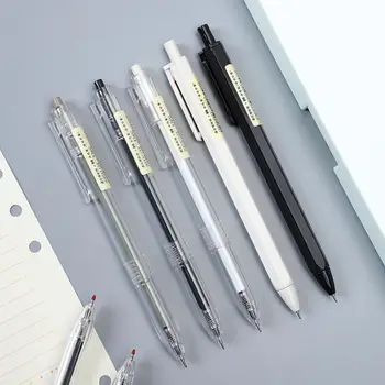 M & G 12 adet/takım 0.35 mm 0.5 mm Basit TARZI jel kalem Siyah mürekkep öğrenci yazma yaratıcı Nötr Kalem Basın Okul Malzemeleri kawaii