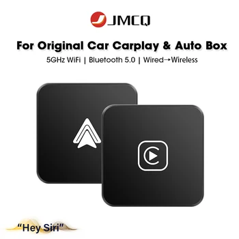 JMCQ Aı Kutusu Kablolu Kablosuz Carplay ve Android Otomobil Parçaları Desteği Orijinal Araç BMW Audi VW Toyota Skoda Ford Kia ...