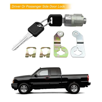 Sürücü ve Yolcu Kapı Kilitleri ile Anahtar 15298924, Cadillac Escalade için / Chevrolet Silverado Suburban Tahoe