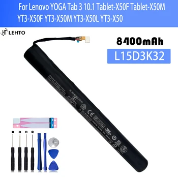 Orijinal Pil L15D3K32 Lenovo YOGA Tab 3 10.1 İçin Tablet-X50F Tablet-X50M YT3-X50F YT3-X50M YT3-X50L YT3-X50 Piller