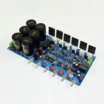 opzıg yüksek güç amplifikatörü kurulu 2.1 kanal AB stereo ses amplifikatörü HIFI ev güç amplifikatörü kurulu 80W + 80W + 100W