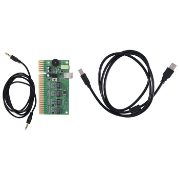 PC Jamma Dönüştürücü Kurulu Hyperspin Langırt Arcade Oyun Konsolu Dönüştürücü USB Ses Kablosu İle