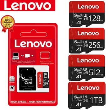 Lenovo 1TB Mikro TF SD Kart 128GB 512GB 256GB SD/TF Flash Bellek Kartı v30 Yüksek Hızlı Telefon Kamera İçin Dropshipping