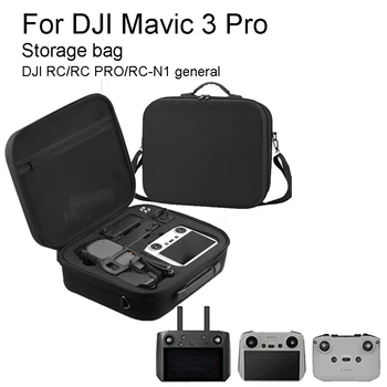 DJI Mavic 3 Pro omuzdan askili çanta DJI Mavic 3 Pro Uzaktan Kumanda Evrensel Omuz Crossbody Çanta Drone Bavul Aksesuarları