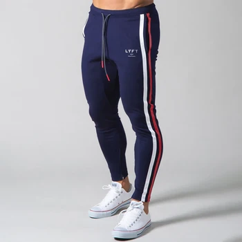 Jogger erkek Pantolon Spor erkek spor pantolon Pamuk Ekleme Ayak Bileği Fermuar Tasarım Sokak Moda rahat pantolon