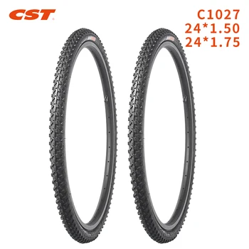 CST 24 inç dağ bisikleti lastikleri C1027 24 * 1.5 Bisiklet aksesuarları Çelik tel lastik Antiskid ve aşınmaya dayanıklı MTB bisiklet lastiği