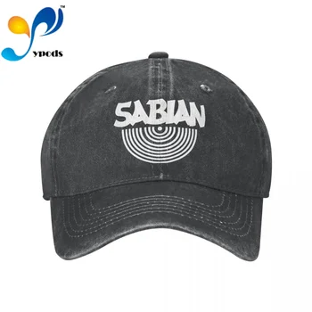 Sabian Ziller Logo 2 Denim Beyzbol şapkası Snapback Şapka Sonbahar Yaz Şapka Erkekler Kadınlar için Kapaklar Casquette şapkalar