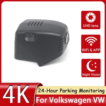UHD 2160P 4K Wifi Çizgi Kam araba dvr'ı Kamera Video Kaydedici Orijinal Volkswagen VW İçin 86mm Golf Polo Passat Taos Tharu Caddy Atlas