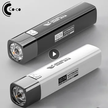LED el feneri USB Şarj Edilebilir 3 Modu Su Geçirmez Torch G3 Lamba Çekirdek Taşınabilir Aydınlatma Şarj Pal Lambası Ev Kamp İçin Açık