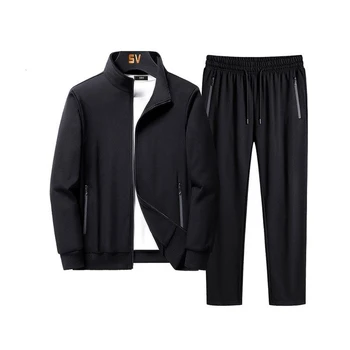 Yeni Varış Discovery erkek Sonbahar ve İlkbahar Ceket + pantolon seti Yeni Spor 2 Adet Set Ekleme erkek spor giyim seti 2023 N64