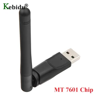 Kebidu Kablosuz USB 2.0 wifi adaptörü Ağ LAN Kartı MT7601150Mbps 802.11 n/g/b Ağ wifi güvenlik cihazı Set Üstü Kutusu İçin Dizüstü Bilgisayar