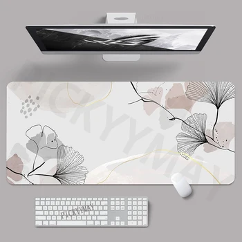 Oyun Mousepad Çin Sanat Mürekkep Ve Yıkama Mouse Pad Büyük Fare Mat Doğal Kauçuk Masa Halısı PC Masa Paspaslar Tasarım Mousepads 100x50cm